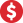 Red dollar sign financing icon